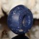 Ancient Ban Chiang Blue Glass Bead 12.  97 G Rare Thailand 500 – 300 Bc Neolithic & Paleolithic photo 1