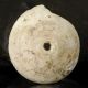 Ancient Ban Chiang Neolithic Bead Pendant Shell Disc 64.  88 G Thailand 500–300 Bc Neolithic & Paleolithic photo 3