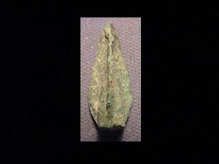 Luristan Bronze Tribolyte Arrowhead Circa 1200 - 800 B.  C. photo