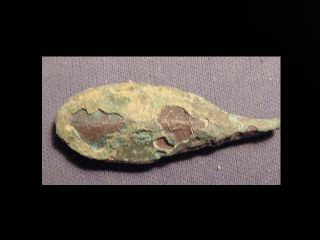 Luristan Bronze Tanged Arrowhead Circa 1200 - 800 B.  C. photo