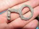 Ancient Or Medieval Bronze Ring Key Roman photo 1