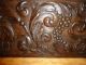 A Rare Gothic 17th Century Oak Carved Mythical Dragon Panel (n1) Carved Figures/ Models photo 2