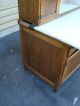 50329 Antique Oak Hoosier Cabinet Cupboard 1900-1950 photo 10