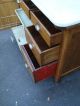 50329 Antique Oak Hoosier Cabinet Cupboard 1900-1950 photo 6