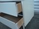 Vintage Mid Century Modern Square White Nightstands Frankel Style Post-1950 photo 3
