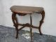 Early 1900 ' S Carved Half Moon Side Table 1622 1900-1950 photo 1