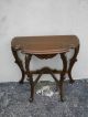 Early 1900 ' S Carved Half Moon Side Table 1622 1900-1950 photo 3