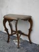 Early 1900 ' S Carved Half Moon Side Table 1622 1900-1950 photo 4
