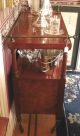 Great Wine Cabinet Or Bar With Wine Drawers.  Walnut Wood.  20th Century 1900-1950 photo 2