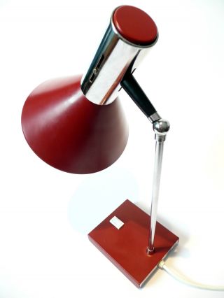 1970s Table Lamp Eames Panton Pop Art Space Age 60s Era photo