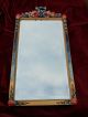 Vintage Barbola Mirror Red & Blue English Rose 1930s 20th Century photo 11