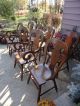 Tell City Rumford 8 Balloon Back Dining Chairs + Table Excellent Ships Indpls Post-1950 photo 1