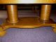 Antique Oak Coffee Table Library Quartersawn Tiger Oak With Drawer Brandts Co. 1900-1950 photo 2