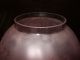 Victorian Cranberry / Ruby Oil Lamp Shade Lamps photo 2