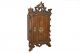 Antique Hanging Cabinet / Cupboard,  French. 1900-1950 photo 2