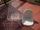 Eames Dkr Wire Eiffel Chair Herman Miller Cover Post-1950 photo 2