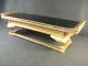 Japanese Vintage Long Buddhist Offering Wooden Lacquer Gold Altar W/ Top Tray 1900-1950 photo 5