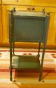 This Vintage Ideeal Smoking Stand Table Made By Metal Stampings Corporation 1900-1950 photo 3
