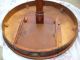 Antique Wooden Mersman Drum Table With Drawer & Brass Claw Feet - 7344 1900-1950 photo 9