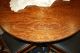 Antique Round Oak Claw Foot Table With 4 Chairs 1900-1950 photo 1