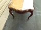 50585 Antique French Inlaid Carved Coffee Table With Gallery 1900-1950 photo 8