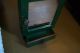 Old Wall Cupboard,  Old Green And Red Paint Estate Sale Find Primitives photo 8