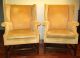 Pair Chippendale Style Wing Back Chairs,  Southwood Post-1950 photo 4