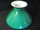 7 3/8th Inch Gren Cased Shade For An Oil Lamp Lamps photo 1
