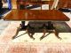Antique Kittinger Federal Style Banded Mahogany Banquet Dining Table 1900-1950 photo 2