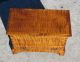 Tiger Maple Blanket Chest With Drawer Boxes photo 9