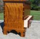 Tiger Maple Blanket Chest With Drawer Boxes photo 4