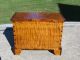 Tiger Maple Blanket Chest With Drawer Boxes photo 5