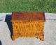 Tiger Maple Blanket Chest With Drawer Boxes photo 8