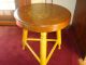 Hitchcock Thanksgiving Harvest Milking Footstool Stool Ottoman Bench Seat Chair Post-1950 photo 1