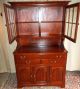 Vintage Pennsylvania House/ Mt Vernon Style Cherry China Cabinet/ Hutch/cupboard 1900-1950 photo 2