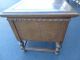 Antique End Table With Two Carved Drawers 1900-1950 photo 3