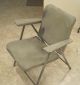 Russel Wright Mid - Century Metal Folding Chair,  Eames Era,  Sandblasted & Ready 1900-1950 photo 1