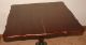 Mahogany Fold Out End Side Table.  1930 ' S Good Condition 1900-1950 photo 4