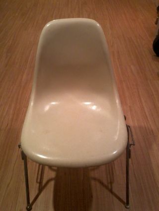 Vintage Eames Shell Chair Herman Miller Mid Century Modern photo