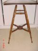 Vintage Georgian Spindled 4 Leg Side Table Night Stand 1900-1950 photo 4