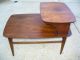 Mid Century Modern Lane Tow Tiered Wooden End Table Post-1950 photo 1