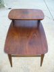 Mid Century Modern Lane Tow Tiered Wooden End Table Post-1950 photo 7