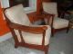 Old Cushman Bennington Vermot Maple Large Arm Lounge Chairs Mid Century Eams Era 1900-1950 photo 3