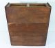 Antique Oak Three Stack File Cabinet 1 - 12 Drawer 2 - 6 Upright File Sectionets 1900-1950 photo 10