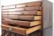 Antique Oak Three Stack File Cabinet 1 - 12 Drawer 2 - 6 Upright File Sectionets 1900-1950 photo 6