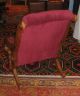 Antique Victorian Carved Walnut Chair - Sleigh - Style 1800-1899 photo 3