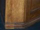 Antique C19th Century Tiger Oak Hanging Corner Cabinet Cupboard W/shelves 1800-1899 photo 7