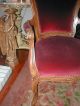 Absolutely Lovely Pair Of Marshall Field Club Chairs.  Carved Wood Frame 1900-1950 photo 3