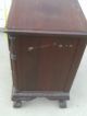 Mahogany Antique Night Stand With Claw Ball Feet Continental Co. 1900-1950 photo 1