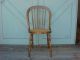 Antique Oak Wood Side / Office Chair Shippers Listed For Delivery 1900-1950 photo 2